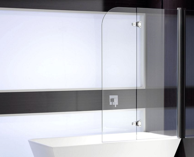 Round Bathscreen Duel Panel