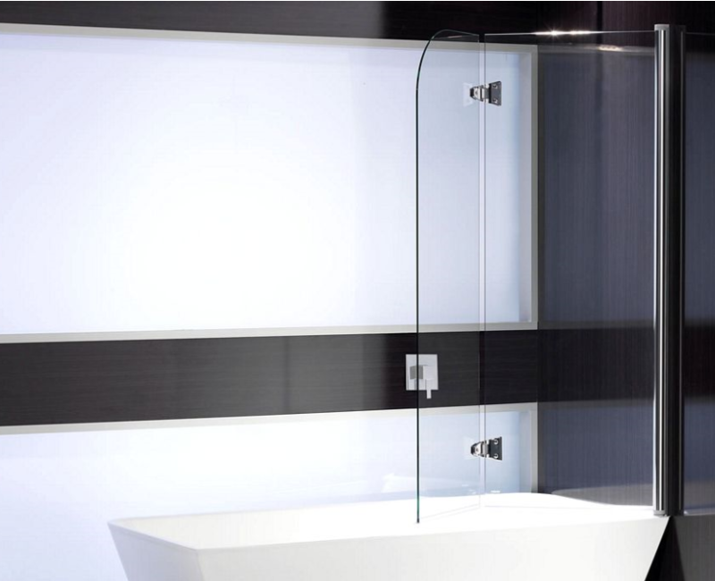 Round Bathscreen Duel Panel