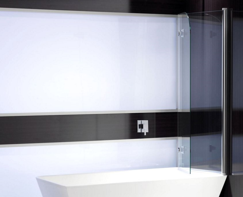 Round Bathscreen Duel Panel