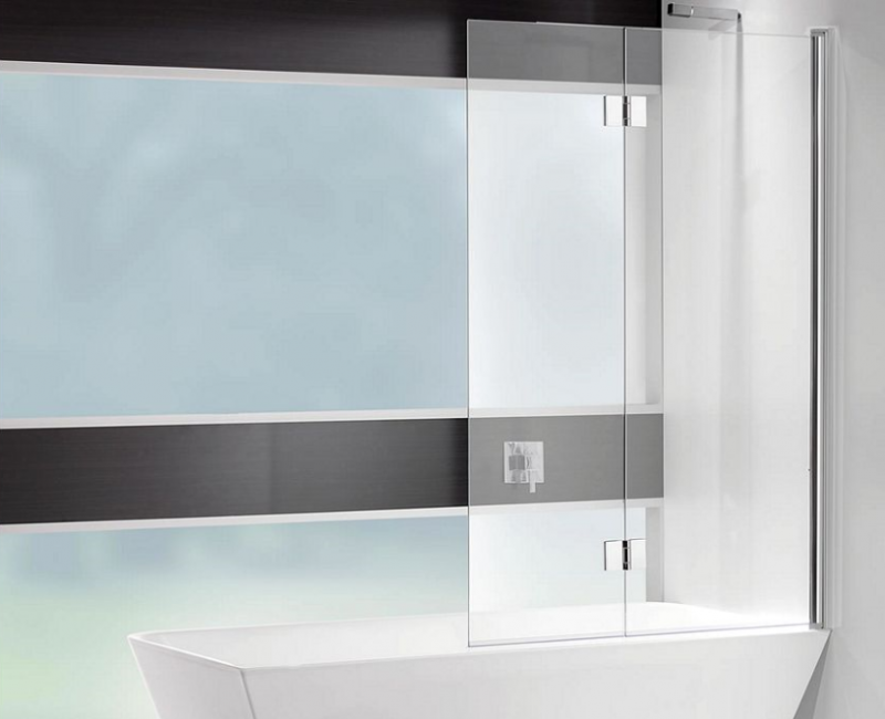Square Bathscreen Duel Panel